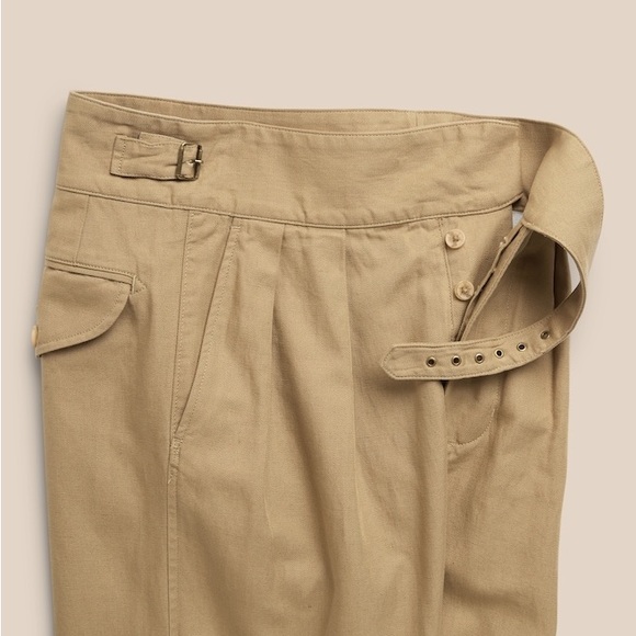Banana Republic Heritage Explorer Pant 4 Utilitarian Khaki - Picture 8 of 9